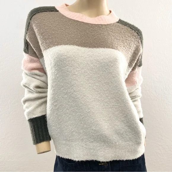 rag & bone- Multicolor Lilou Crew Neck Sweater- S - Picture 2 of 13